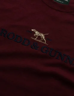THE PEAKS LOGO TEE - OXBLOOD