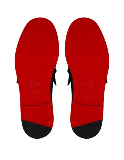 THE PLATO LOAFER FLAT CALF BLACK LOAFERS