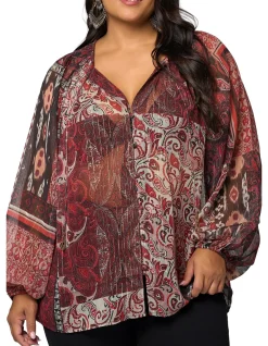 THE POETIC GYPSY-AURORA DRIFT BLOUSE