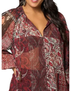 THE POETIC GYPSY-AURORA DRIFT BLOUSE