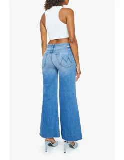 The Roller Fray High Rise Wide Leg Jeans