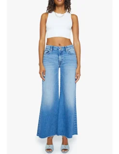 The Roller Fray High Rise Wide Leg Jeans