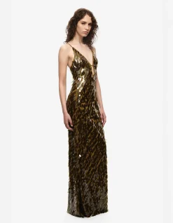 THE SAPPHIRE SEQUIN DRESS