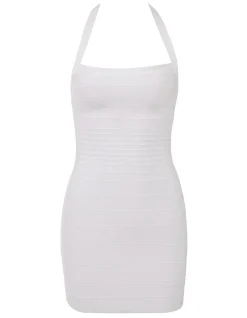 THE SILHOUETTE BANDAGE MINI DRESS