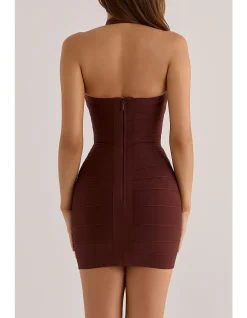 THE SILHOUETTE BANDAGE MINI DRESS