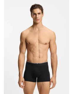 Three-pack of boxer briefs in a bamboo blend