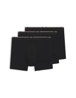 Three-pack of boxer briefs in a bamboo blend