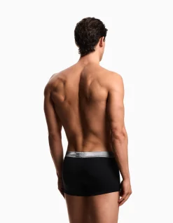 Three-Pack of ASV Shiny Logoband Organic Jersey Boxer Briefs