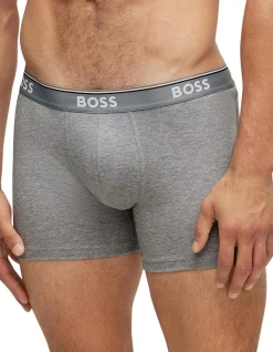 Three-pack of boxer briefs in stretch cotton
