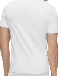Three-pack of V-neck underwear T-shirts in cotton