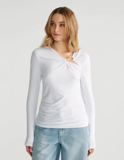 TIANA METAL DETAIL TOP