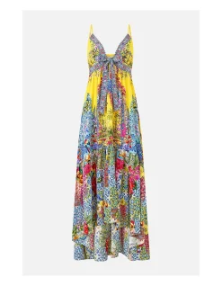 TIE FRONT DRESS