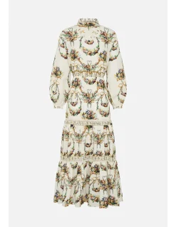 TIERED LONG SHIRT DRESS