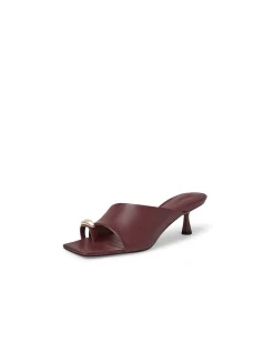 TIONEE MO BURGUNDY LEATHER