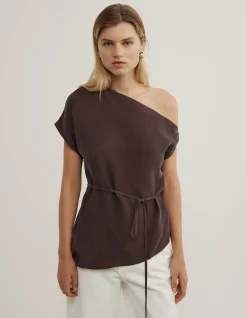 Tipped Shoulder Top