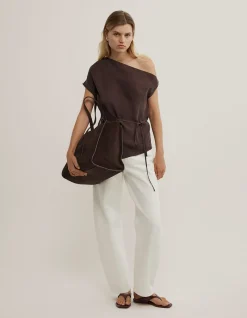 Tipped Shoulder Top