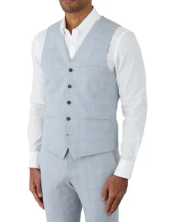 TOM TONAL POW CHECK VEST