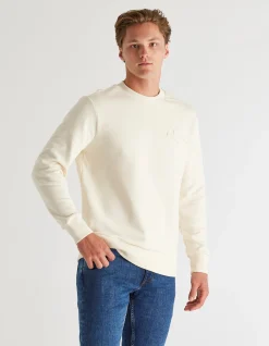 Tonal Shield Crew Neck Sweatshirt
