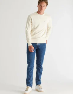 Tonal Shield Crew Neck Sweatshirt