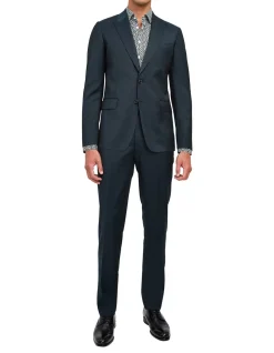 Tonal Twill Suit Pant