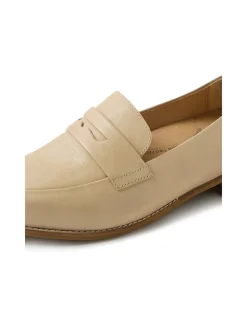 Towson Xf Almond Leather Loafers