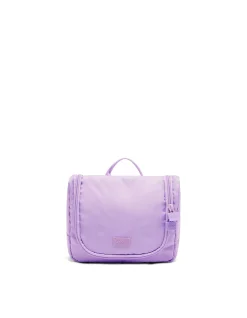 Travel toiletry organiser small lilac