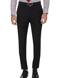 Travel Auden Wool Suit Trousers Black