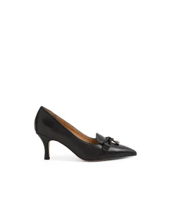 TRAVEN DF BLACK LEATHER