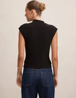 TRINITY TWIST HIGH NECK TOP