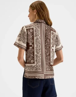 TRINITY CROPPED SHIRT