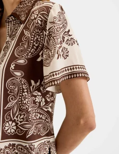 TRINITY CROPPED SHIRT