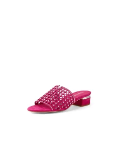TROPICS DJ FUCHSIA SILVER SUEDE JEWELS