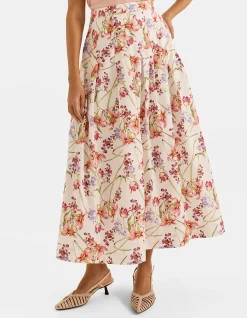 TROPICS MAXI SKIRT