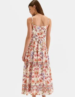 TROPICS MIDI SCARF DRESS