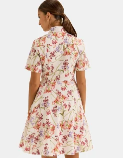TROPICS MINI SHIRT DRESS