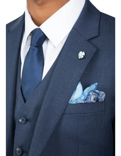 Troy Slim Suit Jacket FCG279 Blue