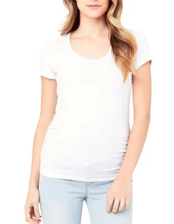 Tube T-Shirt Short Sleeve Black
