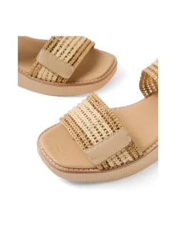 Tucker Woven Platform Strap Sandals