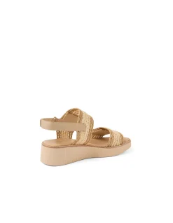 Tucker Woven Platform Strap Sandals