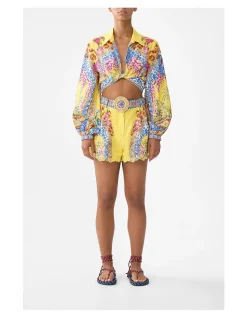 TUCK FRONT SHORT