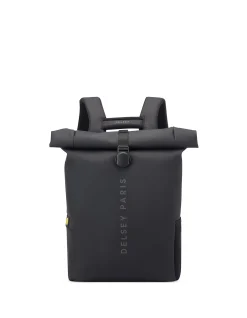 TURENNE SOFT ROLLTOP BACKPACK 46CM BLACK