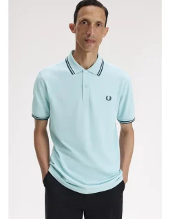TWIN TIPPED FRED PERRY POLO