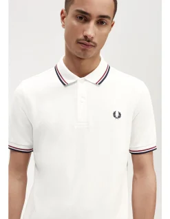 TWIN TIPPED FRED PERRY SHIRT
