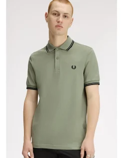 TWIN TIPPED FRED PERRY POLO