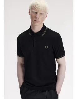 TWIN TIPPED FRED PERRY POLO