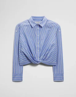 Twist Crop Shirt
