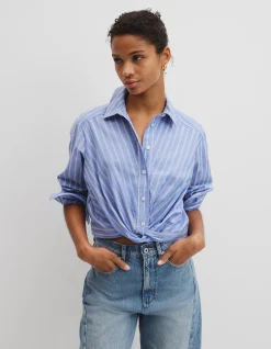Twist Crop Shirt