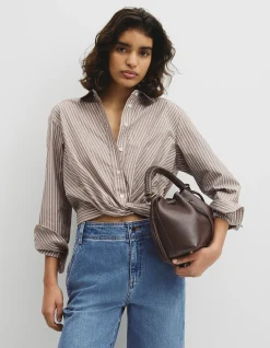 Twist Crop Shirt
