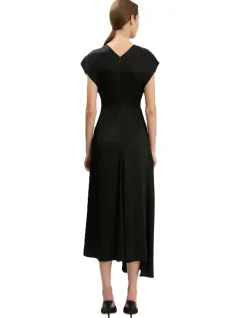 TWIST WAIST DRESS