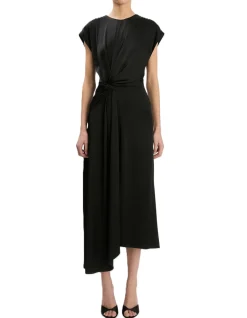 TWIST WAIST DRESS